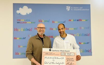 Spendenübergabe Kinderklinik Ludwigshafen