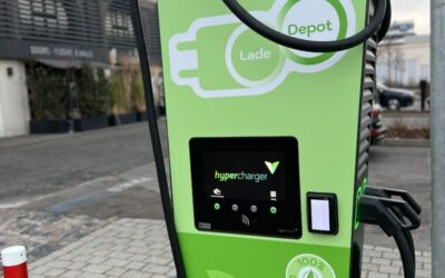 Ladedepot in Betrieb